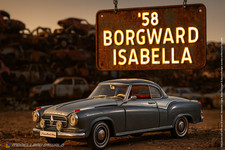 1:18 Revell - 1958 Borgward Isabella - Ersatzteile - Spare Parts
