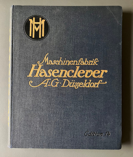 Maschinenfabrik hasenclever - maschinenfabrik,