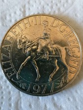 Gedenkprägung Großbritannien 1977 - 25 Jubiläum Elizabeth II DG REG FD