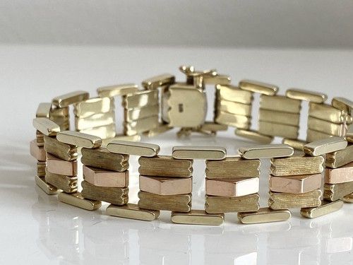 585 gold armband vintage - gold,