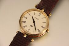 Gucci Vintage Armbanduhr Shelly Line Gold 2000M 30mm