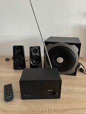  MEDION MD 87540 WLAN Internet Radio mit Trust  Aktive Soundbar Boxn