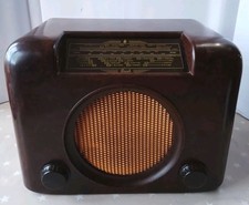 Busch DAC90A Bakelit Radio Ventil Set 50er Jahre Vintage funktionstüchtig