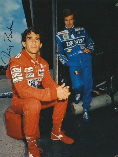 Thierry boutsen handsigniertes - boutsen,
