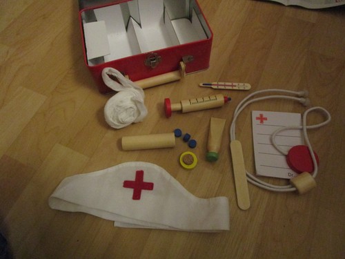 Kinder arzt doktor - doktor, koffer