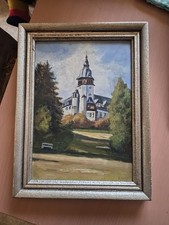 Gemälde burg von - ,