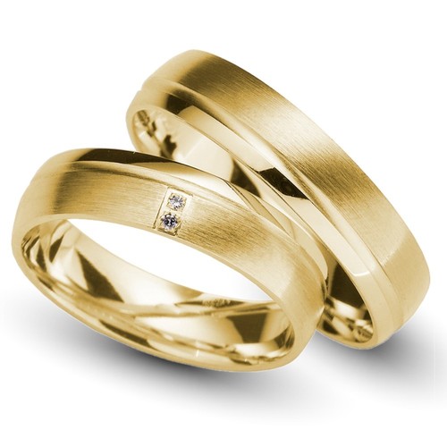 Paar trauringe 585 gold - 585,