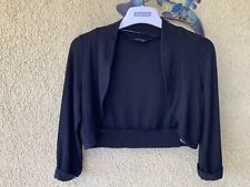 Taifun by Gerry Weber Jersey Bolero Schulterjacke Damen Schwarz Gr.36,Neu