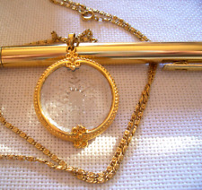 zauberhafter Glas Anhänger m.geschliffenem Stern in goldf.Fassung,Glas Gemme