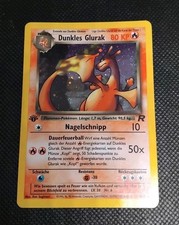 Pokémon Dunkles Glurak 1.Edition 04/82 Deutsch Team Rocket