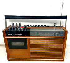 RFT Stern Recorder R 160 Radio Kassetten Rekorder DDR s. Text !!!/P12.9/3