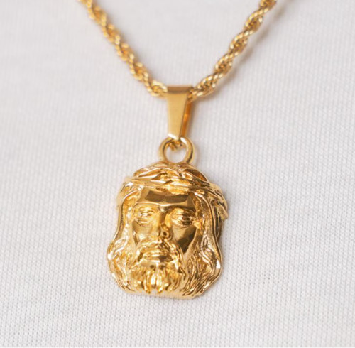 Karat vergoldet jesus - 18,