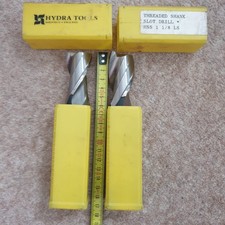 Hydra Tools Sheffield Eng Schaftfräser Fräser 1,1/8 Gewindeschaft Schlitzbohrer HSS LS