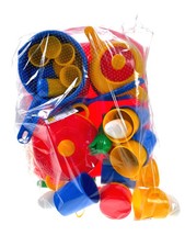 DANTOY 42-tlg. Spiel-Geschirr-Set Küchenspielset Kinder-Spielzeug Küche Besteck