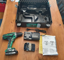 Hitachi DS 18DJL – Akkuschrauber Set mit Koffer, 2xAkku + Ladegerät - DS18DJL