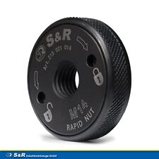 S&R Schnellspannmutter M 14 für alle Winkelschleifer von AEG, Black& Decker, Dew