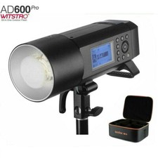 Godox AD600Pro 600W TTL HSS Foto Studio Blitz Blitzgerät mit Akku+ CB-09 Koffer
