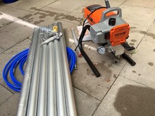 Airless Farbspritzgerät mit Verlängerungsstange 6,5 m für Fassaden. 1500W