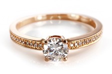 Ring Brillant 0,37 ct