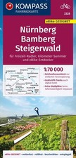 KOMPASS Fahrradkarte 3328