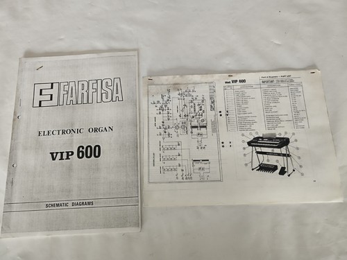 Farfisa electronic organ vip - farfisa,
