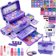 Kinderschminke Set Kinder Schminkkoffer Schminkset Spielzeug Mädchen