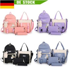4er Set Schulrucksack Kinder