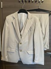 Anzug Herren Regular 3Teiler Sakko Hose Weste Büro Business Hochzeit Bräutigam