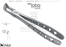 Zepf Zahnzange UK Zange RoBa  12.279.90Z  Figur 79 Extraktion Weisheitszahn NEU
