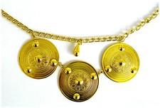 Gürtelkette gold Bauchtanz Karneval Schmuck Modeschmuck Metall Gürtel 124465213