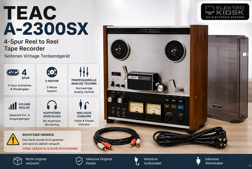 Teac 2300sx 4 spur - a-2300sx, |
