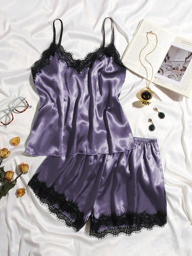 Elegantes satin cami top - cami,