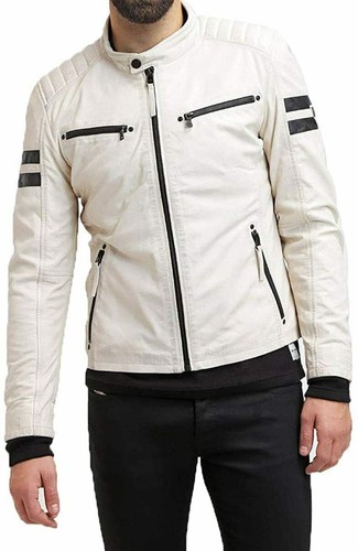Herren echtleder biker - herren,