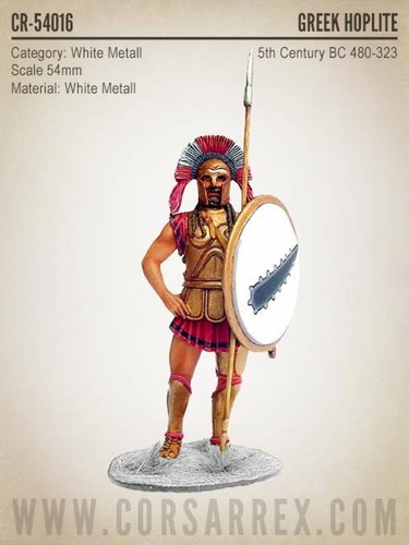 Greek hoplite 54mm - hoplite,