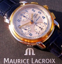 Maurice Lacroix - Masterpiece - Chronograph "CRONEO", Stahl-/18K-Gold