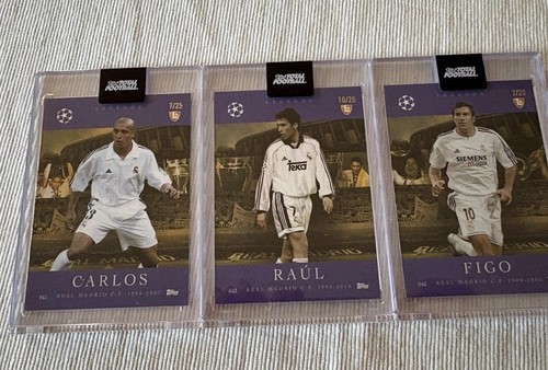 Topps total real madrid - real, lot