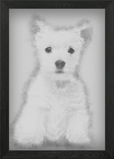 West Highland Terrier Puppe