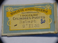 Uhrmacherteil Uhr Robert 9" 1132 Ein Drehzylinder