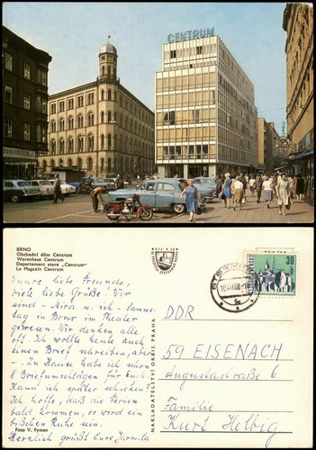 Postcard brünn brno - postcard,