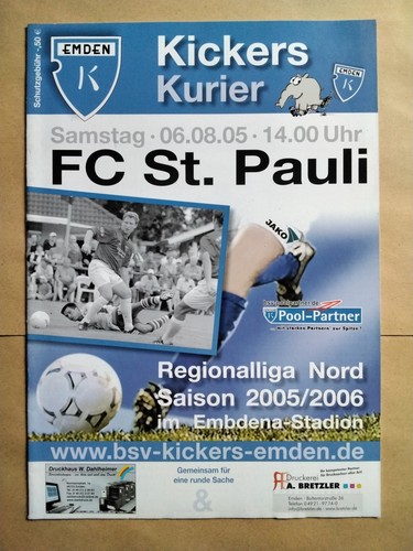 Programm regionalliga nord - regionalliga,