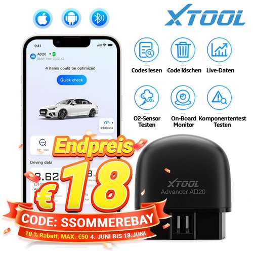 Xtool ad20 obd2 diagnosegerät - xtool,