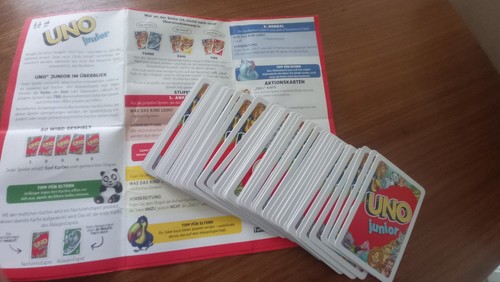 Mattel uno junior kartenspiel - uno,