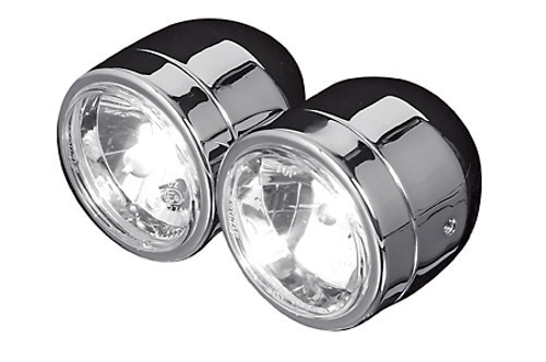 Doppel scheinwerfer chrom - doppel-scheinwerfer,