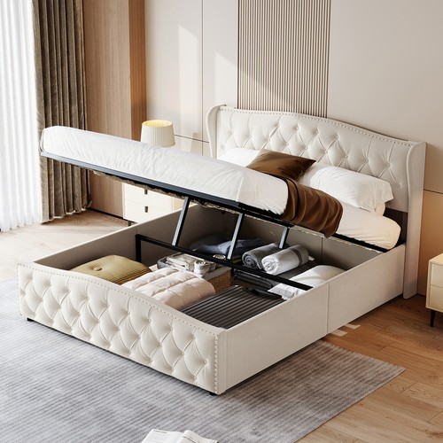 Polsterbett stauraum - polsterbett,