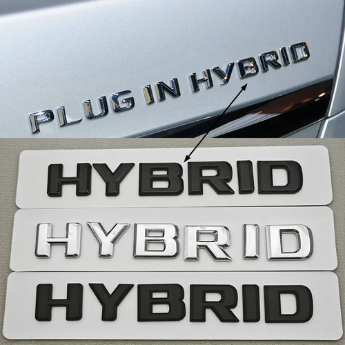 Abs car letters - abs, hybrid