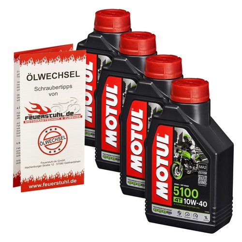 Motul 5100 motoröl 10w40 - 5100,