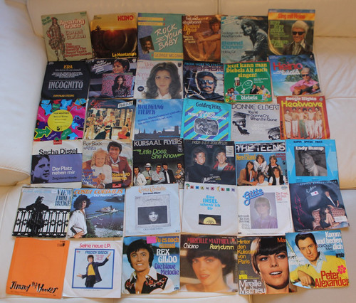 Stück schallplatten vinyl - 36,