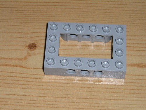 Lego technic grau 4x6 - 1,