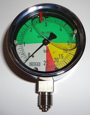 Manometer 63mm 0-5-25 bar