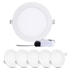 LED Panel Einbaustrahler Deckenleuchte Einbauleuchte Flach Rund Einbau Spot 230V